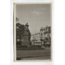 CIUDAD DE BUENOS AIRES PLAZA RODRIGUEZ PEÑA ANTIGUA TARJETA POSTAL